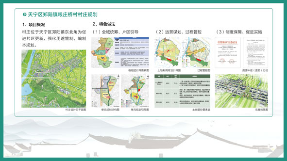 天平堰村发展规划概览