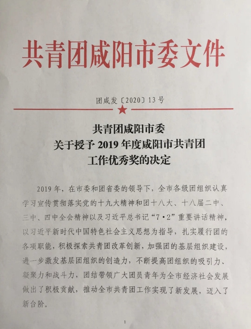 咸阳市共青团市委人事大调整，引领发展新篇章